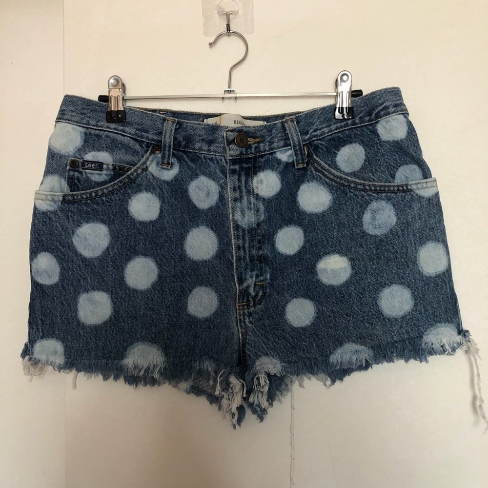 4/$30 🌈 Super cute polka dot Lee shorts!